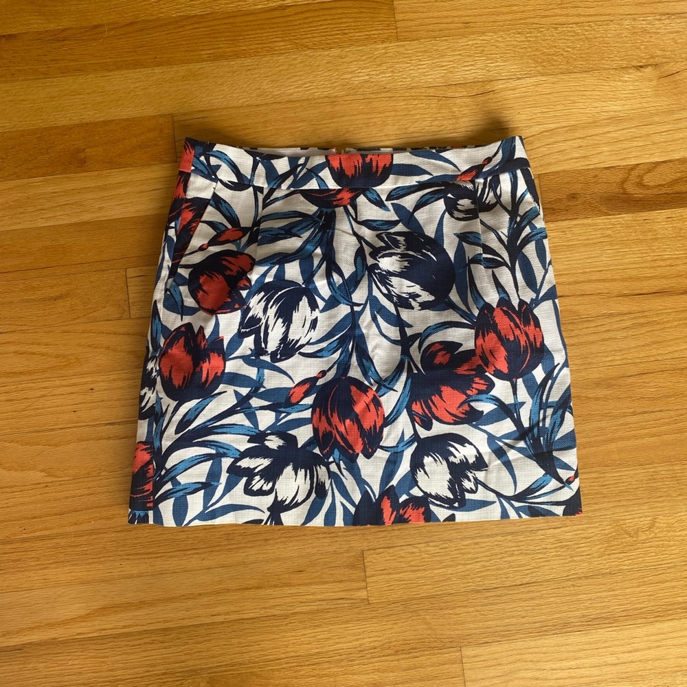 Jcrew spring mini skirt